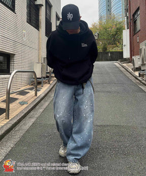 【TOM&JERRY / トムとジェリー】バックスタイル プリントパーカー