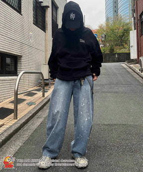 【TOM&JERRY / トムとジェリー】バックスタイル プリントパーカー