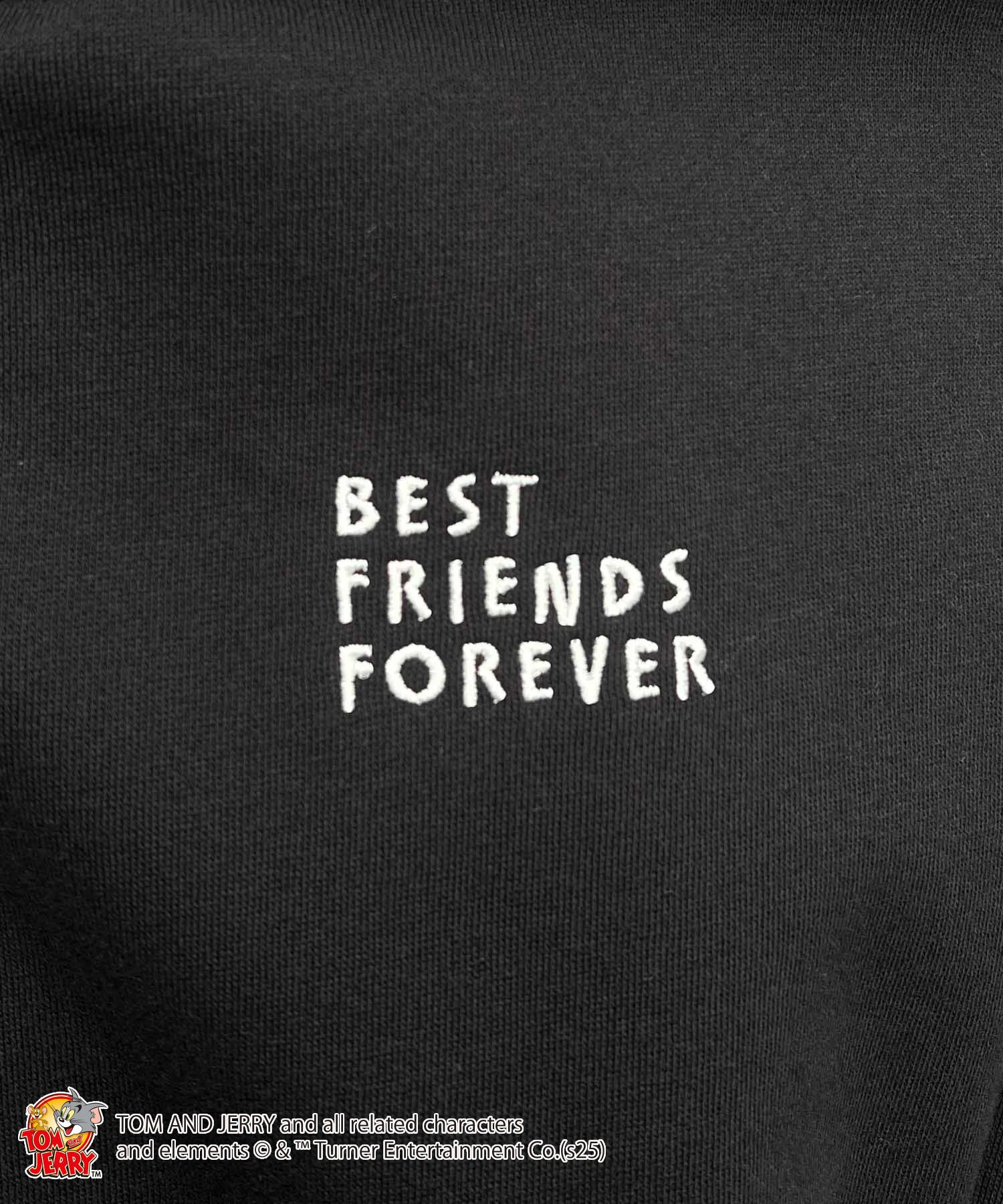 【TOM&JERRY / トムとジェリー】バックスタイル プリントパーカー