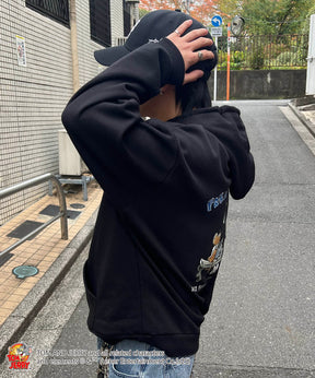 【TOM&JERRY / トムとジェリー】バックスタイル プリントパーカー