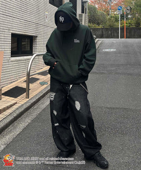 【TOM&JERRY / トムとジェリー】バックスタイル プリントパーカー