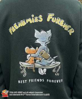 【TOM&JERRY / トムとジェリー】バックスタイル プリントパーカー