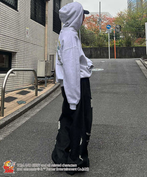 【TOM&JERRY / トムとジェリー】バックスタイル プリントパーカー