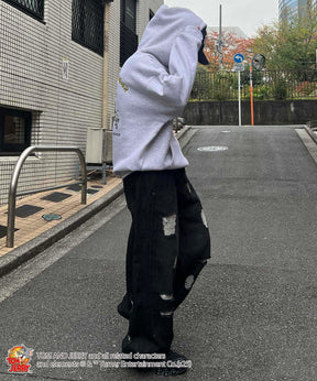 【TOM&JERRY / トムとジェリー】バックスタイル プリントパーカー