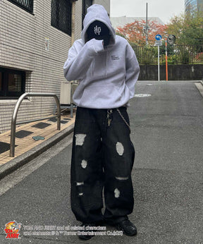 【TOM&JERRY / トムとジェリー】バックスタイル プリントパーカー