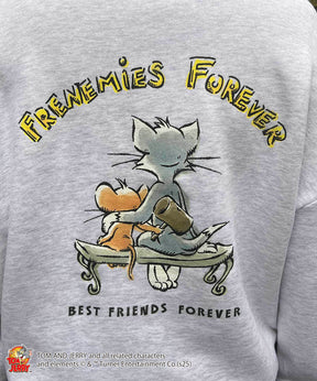 【TOM&JERRY / トムとジェリー】バックスタイル プリントパーカー