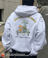 【TOM&JERRY / トムとジェリー】バックスタイル プリントパーカー