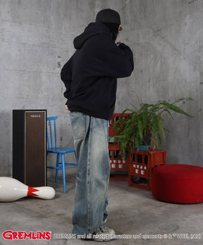 【GREMLINS / グレムリン】ヴィンテージライク レトロ映画 プリントパーカー