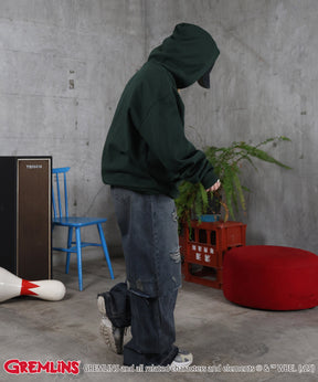 【GREMLINS / グレムリン】ヴィンテージライク レトロ映画 プリントパーカー