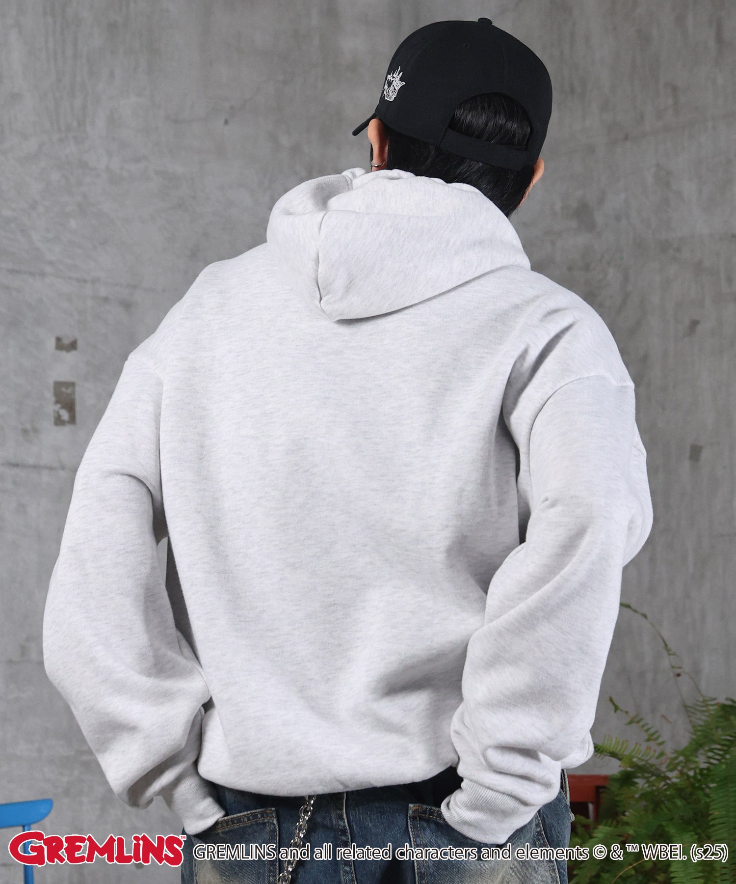 【GREMLINS / グレムリン】ヴィンテージライク レトロ映画 プリントパーカー