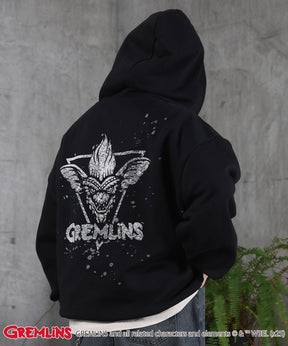 【GREMLINS / グレムリン】ヴィンテージライク レトロ映画 プリントパーカー