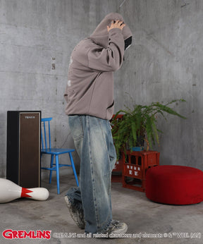 【GREMLINS / グレムリン】ヴィンテージライク レトロ映画 プリントパーカー