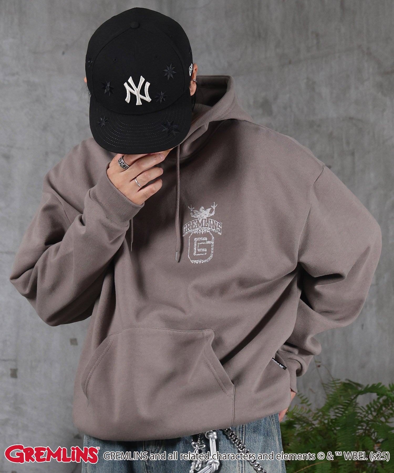 【GREMLINS / グレムリン】ヴィンテージライク レトロ映画 プリントパーカー