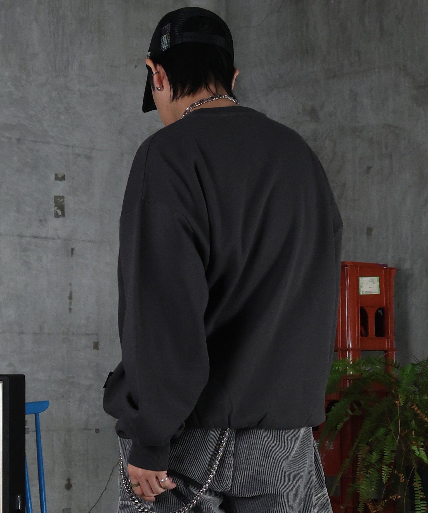 【Back to the future / バックトゥザフューチャー】ヴィンテージライク レトロ映画 プリントスウェット