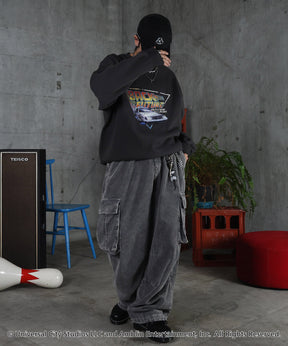 【Back to the future / バックトゥザフューチャー】ヴィンテージライク レトロ映画 プリントスウェット