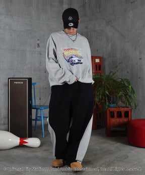 【Back to the future / バックトゥザフューチャー】ヴィンテージライク レトロ映画 プリントスウェット