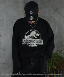 【Jurassic Park / ジュラシックパーク】ヴィンテージライク レトロ映画 プリントスウェット
