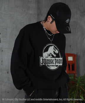 【Jurassic Park / ジュラシックパーク】ヴィンテージライク レトロ映画 プリントスウェット