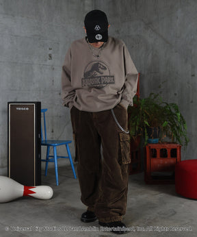 【Jurassic Park / ジュラシックパーク】ヴィンテージライク レトロ映画 プリントスウェット