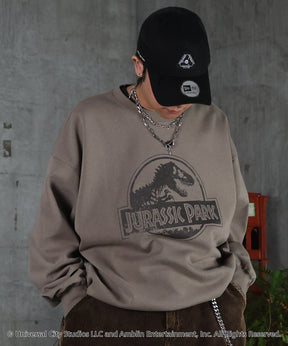 【Jurassic Park / ジュラシックパーク】ヴィンテージライク レトロ映画 プリントスウェット