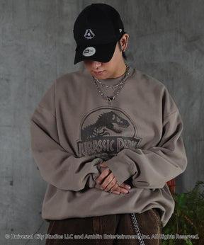 【Jurassic Park / ジュラシックパーク】ヴィンテージライク レトロ映画 プリントスウェット