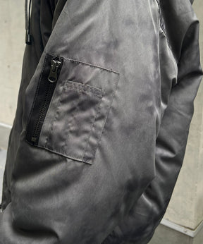 N2-B フード ジップ ブルゾン ファー ミリタリー