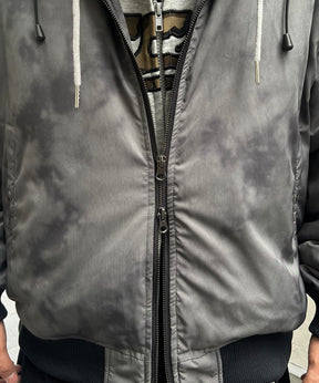 N2-B フード ジップ ブルゾン ファー ミリタリー