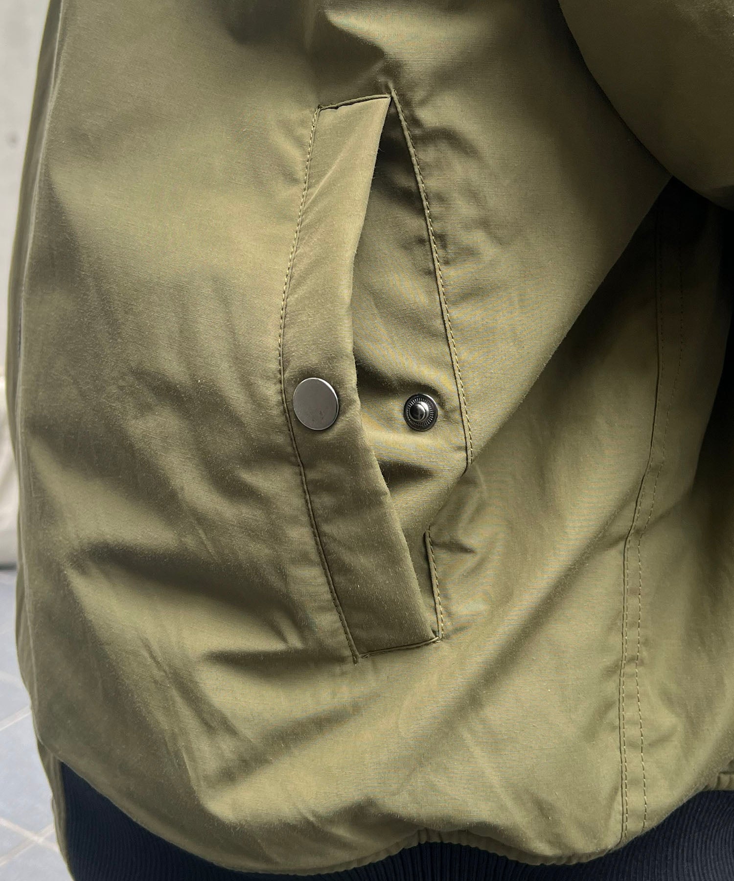 N2-B フード ジップ ブルゾン ファー ミリタリー