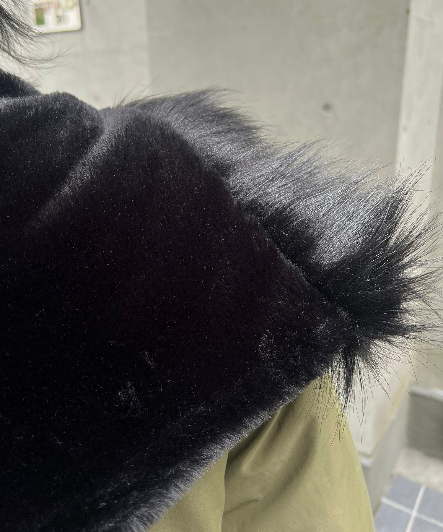 N2-B フード ジップ ブルゾン ファー ミリタリー