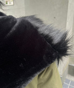 N2-B フード ジップ ブルゾン ファー ミリタリー