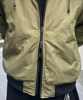 N2-B フード ジップ ブルゾン ファー ミリタリー