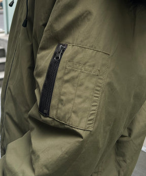 N2-B フード ジップ ブルゾン ファー ミリタリー