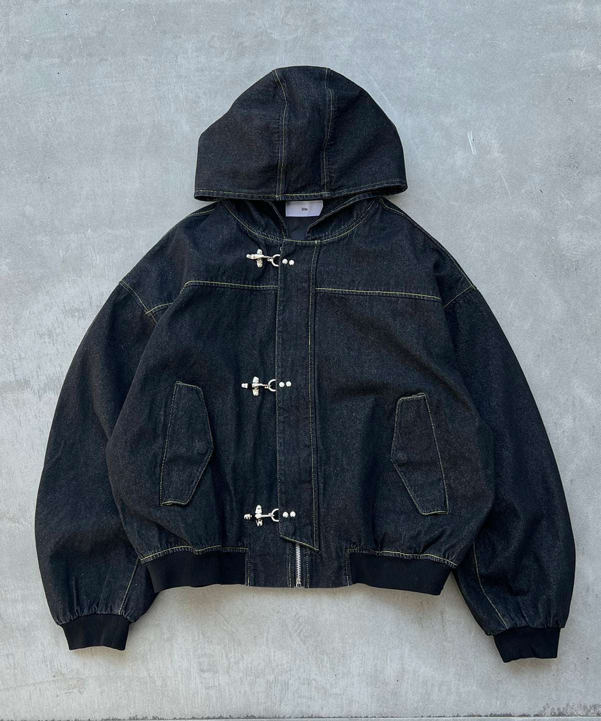 FIREMAN CLASP DENIM HOODIE / ファイヤーマンクラスプデニムフーディー