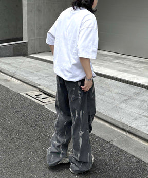 25SS プレーティング 裾ドローコード 半袖Tシャツ