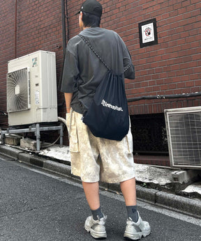 25SS【INHABITANT】ワンポイント ブランドロゴプリント ベーシック ナップザック