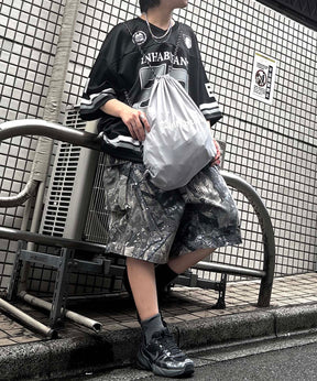 25SS【INHABITANT】ワンポイント ブランドロゴプリント ベーシック ナップザック