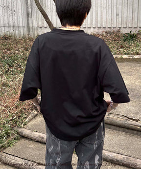25SS【retro movie】Back To The Future ヴィンテージライク レトロ映画半袖Tシャツ