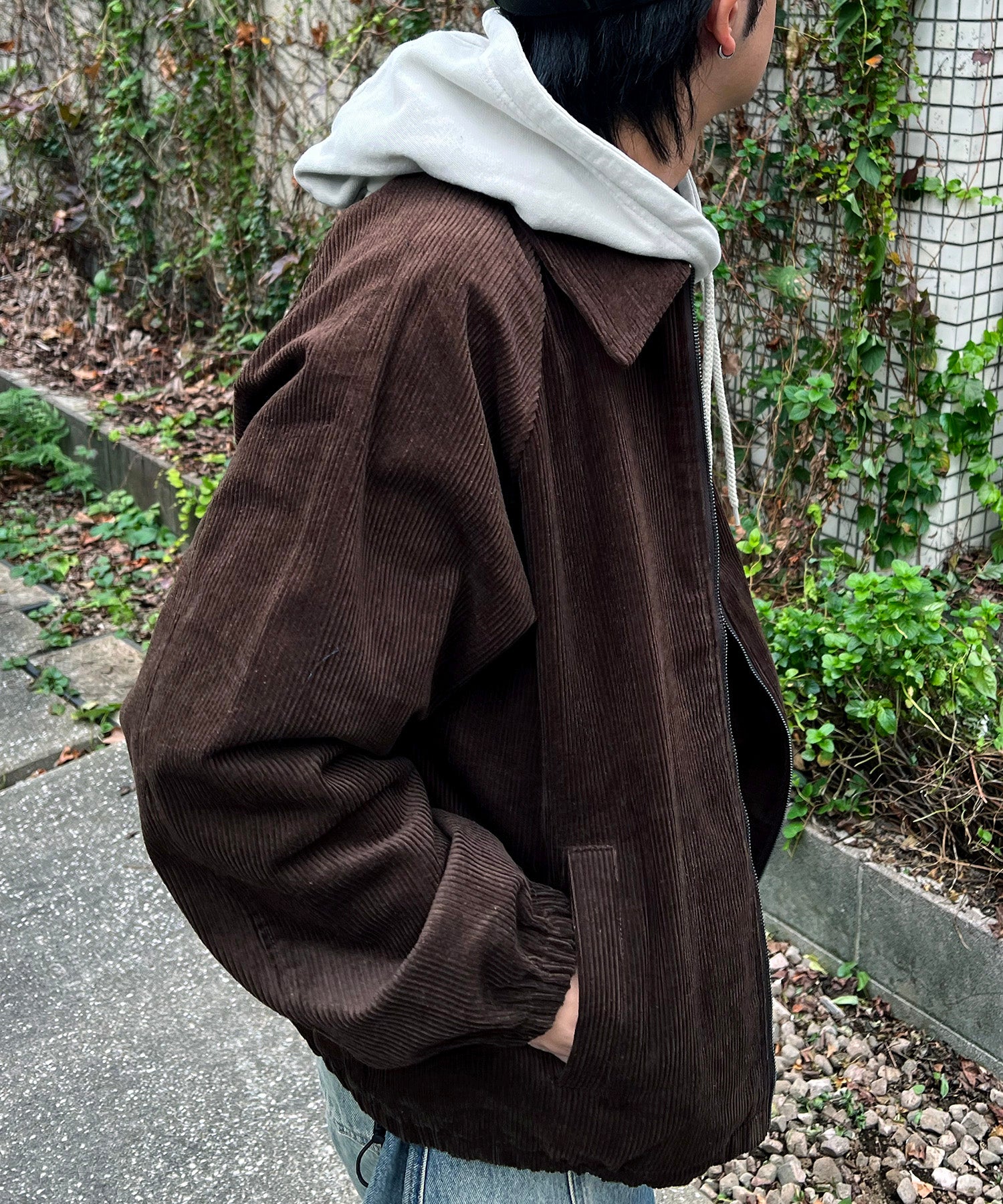 コーデュロイ スウィングトップジャケット