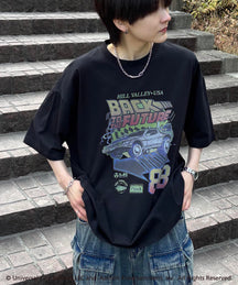 25SS【retro movie】Back To The Future ヴィンテージライク レトロ映画半袖Tシャツ