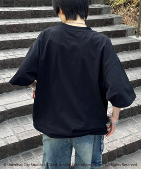25SS【retro movie】Back To The Future ヴィンテージライク レトロ映画半袖Tシャツ