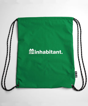 25SS【INHABITANT】ワンポイント ブランドロゴプリント ベーシック ナップザック