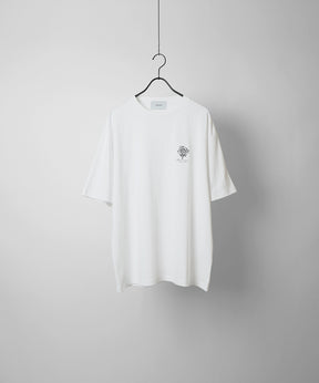 ワンポイント刺繍ロゴ ビッグシルエット半袖Tシャツ