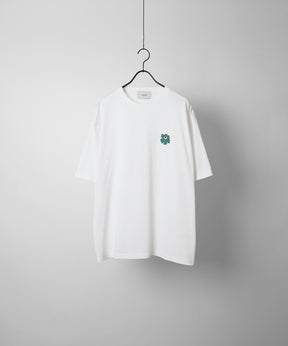 ワンポイント刺繍ロゴ ビッグシルエット半袖Tシャツ