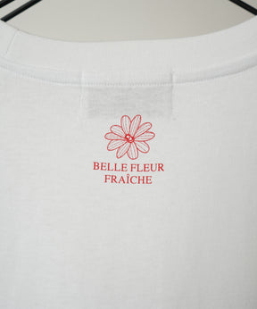 フラワーselectロゴ ビッグシルエット半袖プリントTシャツ