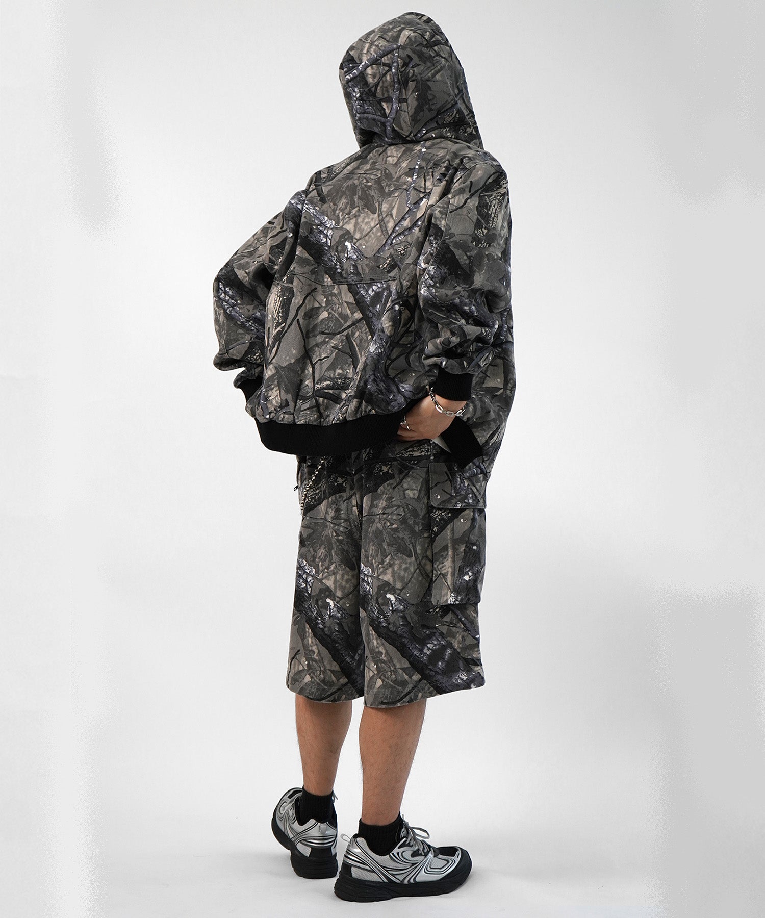 Labordi / ラボード】ツリーカモ柄 リアルツリー / デニム / ケミカル