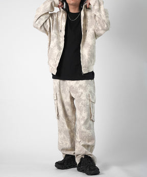 25SS【Labordi / ラボード】ツリーカモ柄 リアルツリー オーバーサイズ ミリタリーワイドカーゴパンツ