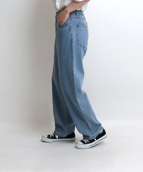 ベーシックストレートデニムパンツ