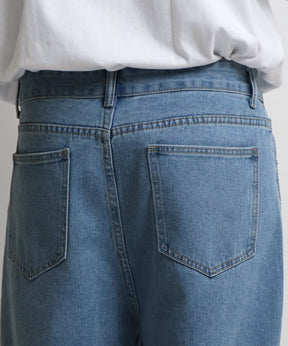 ベーシックストレートデニムパンツ
