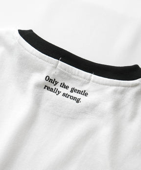ビッグシルエット いぬ / ねこ 動物ワンポイント刺繍Tシャツ