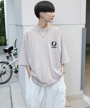 【MARK GONZALES ARTWORK COLLECTION / マーク ゴンザレス】フロント / バックプリント ワンポイント刺繍 モチーフ ビッグシルエットTシャツ